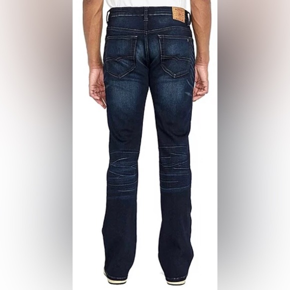 BUFFALO-King-X Slim boot stretch dark wash jeans. Size 31X34. - Picture 2 of 14